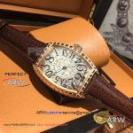 Perfect Replica Franck Muller GOLD CROCO Crazy Hours Watches